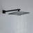 Thermostatic Complete Shower System with Rough in-Valve