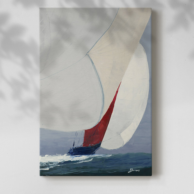 Chutes up, reproduction d'art encadrée - Cavas, H 36 po x l 24 po