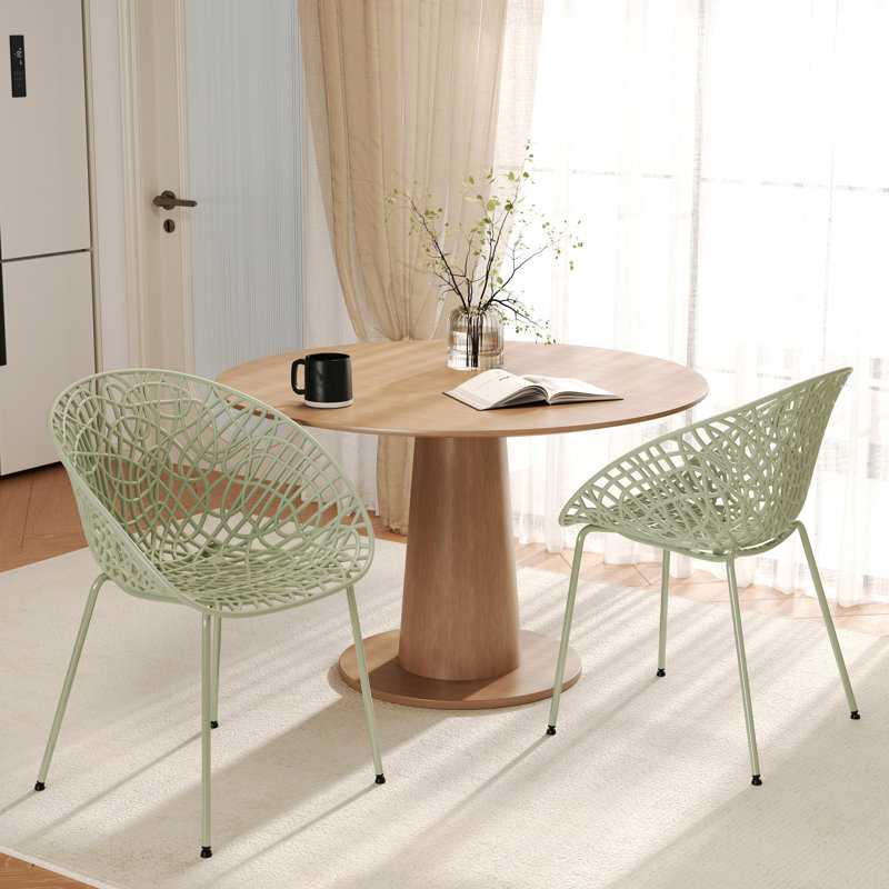 Chaise de salle à manger Neiman (ensemble de 2), Vert