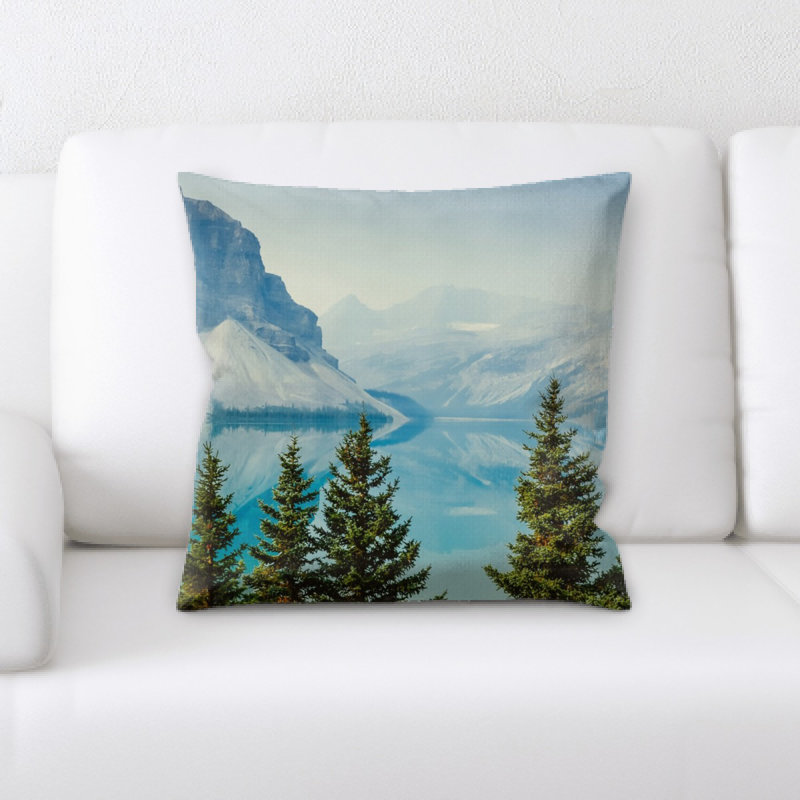 Microsuede Reversible Throw Pillow