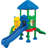 Structure de jeu Discovery Ridge avec ensemble de boulons d'ancrage