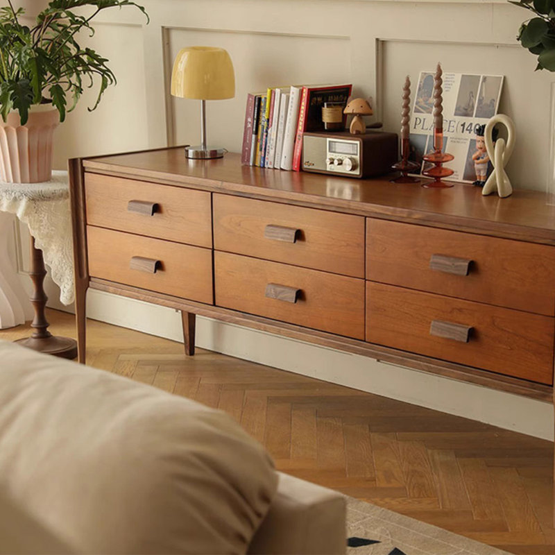 Commode d'appoint rétro grande capacité simple