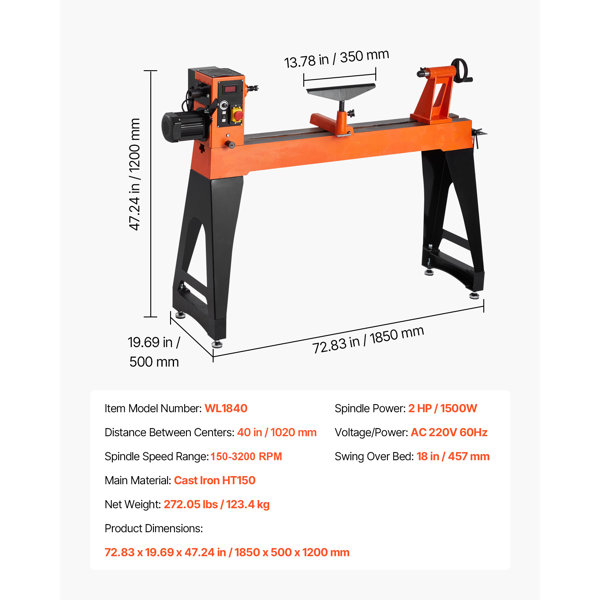 Dimensions du produit