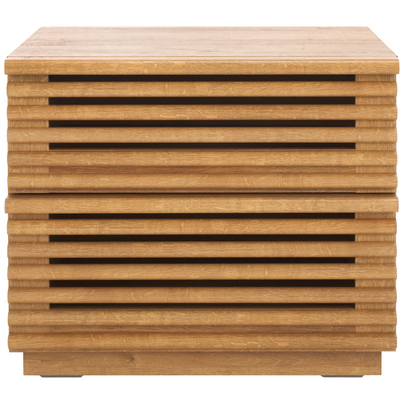 Coriddi 21'' W Nightstand, Rustic Oak