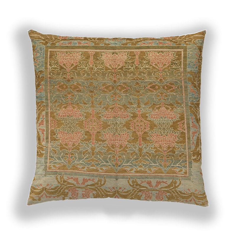 Coussin Abstract 1663, Microsuède