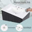 Meuble-lavabo 30 po avec lavabo en céramique, tablette de porte-1427275665