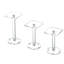 3 Piece Acrylic Jewellery Display Stand Set