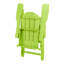 Ensemble de conversation d'extérieur 5 pièces Adirondack avec table basse ronde-1033568289