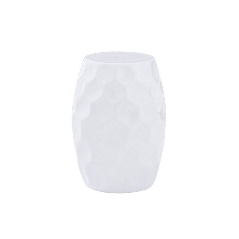 Aavan End Table, White