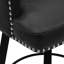 Swivel Upholstered Counter Stool With Metal Frame,-629090601