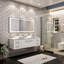 Ensemble de meuble-lavabo double mural 60 po Juarez-26776826