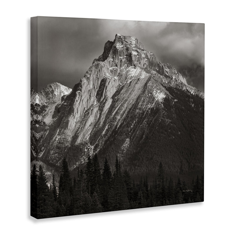 Art mural sur toile «Canadian Rockies View» par Alan Majchrowicz, H 24 po x l 24 po