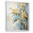 Cadre flottant blanc