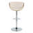 Archaimbaud Swivel Upholstered Adjustable Height Counter Stool with Metal Frame