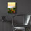 Art mural en verre épique «Coastal Bloom» par Brook Page, 12 po x 16 po