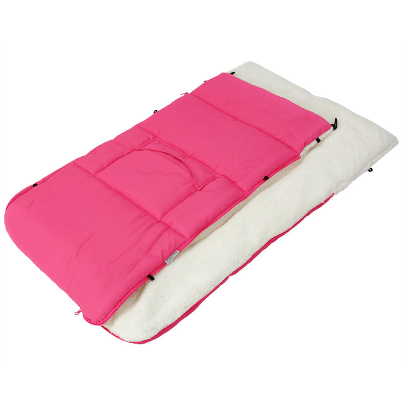 Bayviewpark Polyester Baby Sleeping Bag, Pink/White