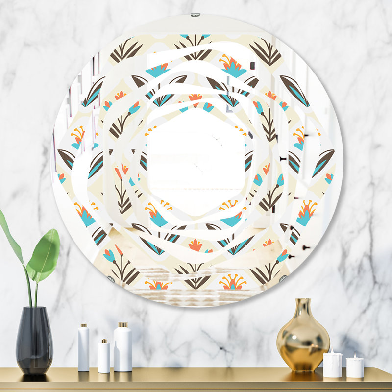 Miroir mural sans cadre Whirl, H 31,5 po x l po