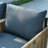 New Comming Patio 4 Pieces Brown PE Wicker Sofa Set With Cushion