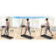 Tapis roulant pour utilisation à domicile avec fonction d'inclinaison - moteur puissant de 2,5 ch, plage de vitesse de 0,5 à 7,5 mph, capacité de 265 lb, inclinaison réglable, généreuse courroie de course, conception pliable avec affichage de suivi