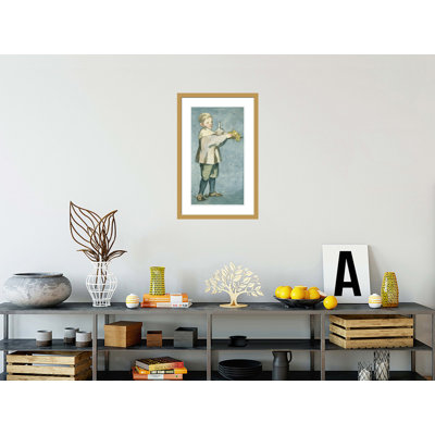 «Boy with Fruit» par Edward Manet - Impression numérique sur toile