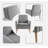 Cristyle 29'' Wide Upholstered Arm Accent Chair-1496525768