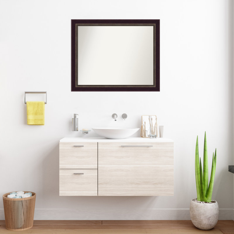 Roree Solid Wood Frame Mirror, 26.25" x 32.25"