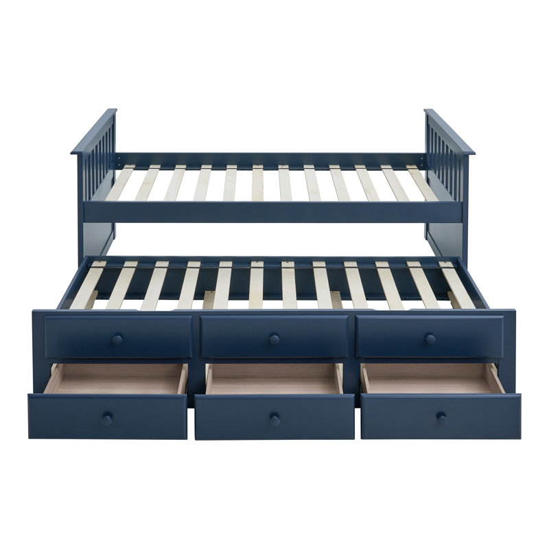 Axana Captain Bed, Blue