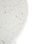 Table d'appoint d'extérieur H 24 po MGO Terrazzo, blanc