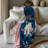 Blue Bloom - 1 Piece Premium Blanket-99518678