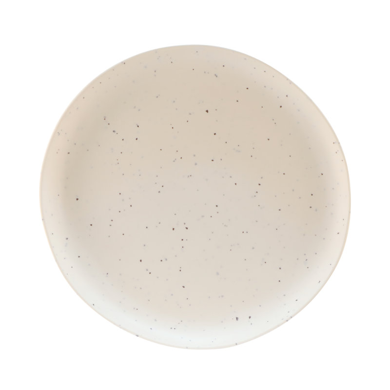 Morocco 11" Melamine Dinner Plate, Eggshell