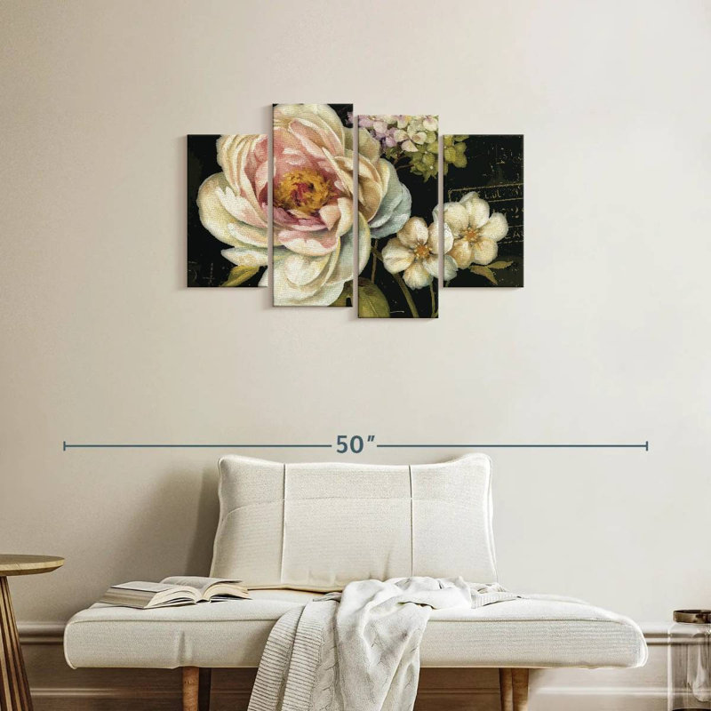 Fleurs de pivoine Harnek, H 22 po x l 36 po
