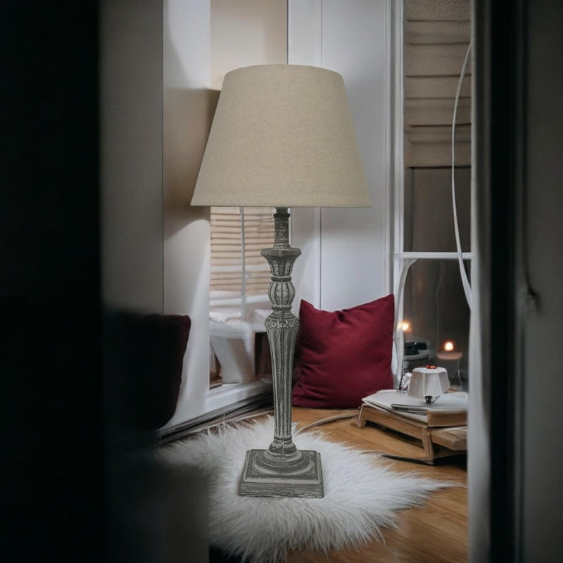 Atara Solid Wood Table Lamp
