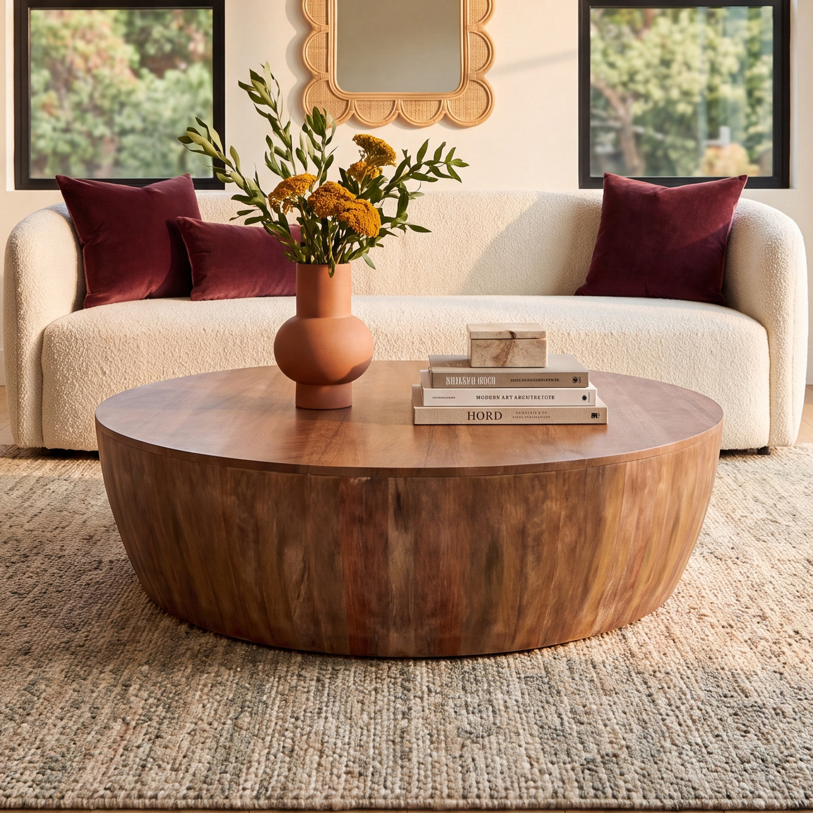 Ruth Solid Wood Single Coffee Table
