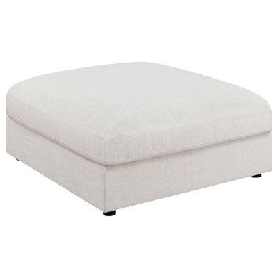 Duncan Charcoal Square Upholstered Ottoman