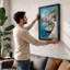 Mediterranean Harbour Coastal - Framed Print-275882250-275882255