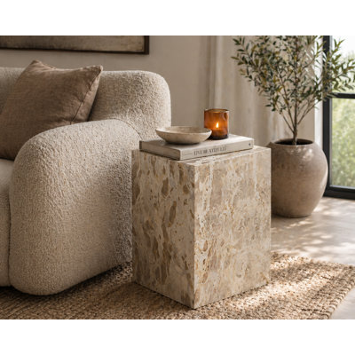 Table de bout en marbre Ardmore