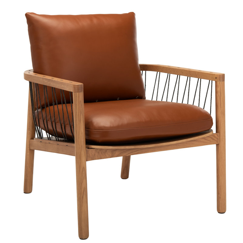 Fauteuil en cuir 28 po Duncan