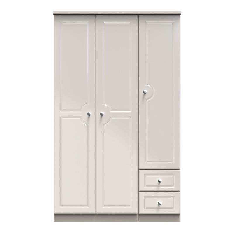 Conover Triple Small Drawer Wardrobe, Kashmir Gloss/Kashmir