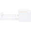 Lit mezzanine simple et lit plateforme - 7 tiroirs, blanc pour une chambre simplifiée et avec tiroirs de rangement spacieux-819222394