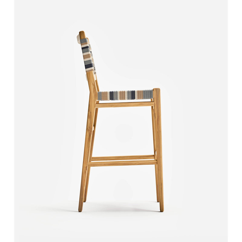 Chontales With Backrest Height, Bar Stool (30" Seat Height), Natural Balance