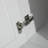 24in White Laundry Sink Cabinet - Stainless Steel Tap Silent Operating Method Operation Mode
