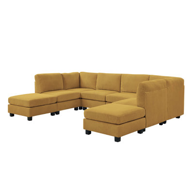 Corduroy Sectional Reversible