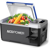 Portable Refrigerator, Car Freezer With App Control,12V,45W Low Noice Cooler For Rv, Boat