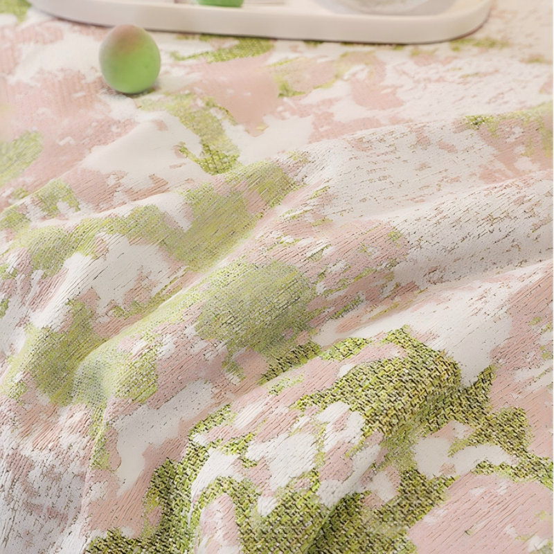 Housse de canapé rétro en jacquard pour canapé modulaire à motif floral, H 118 po x l 71 po x P 1 po