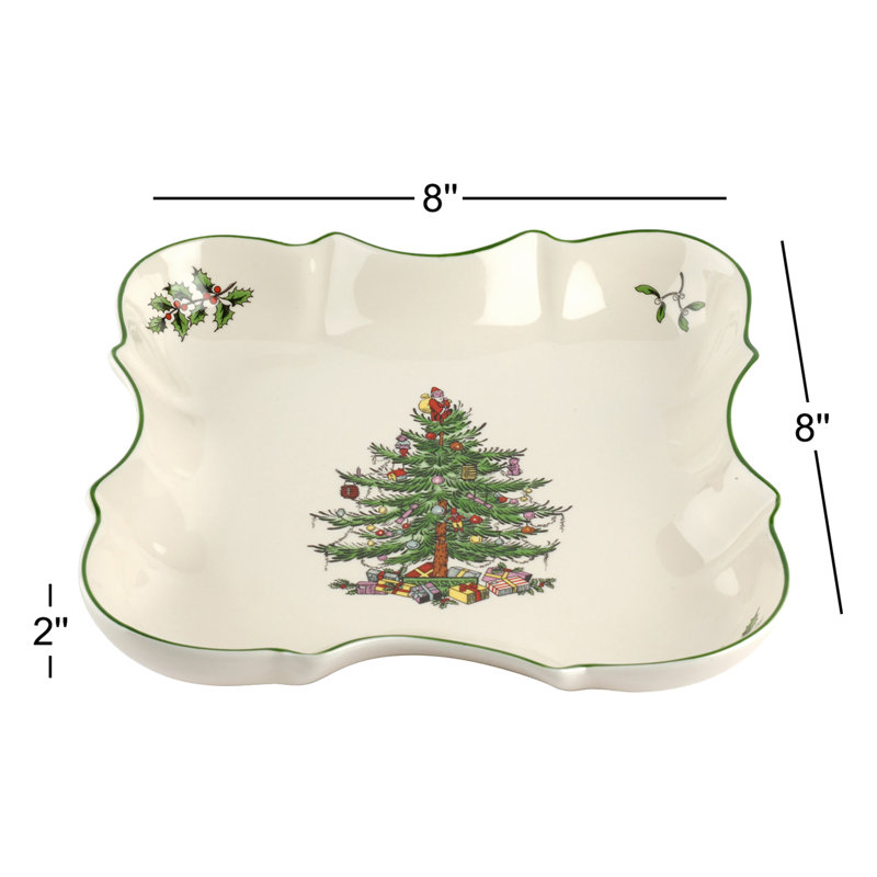 Plateau de Noël Spode