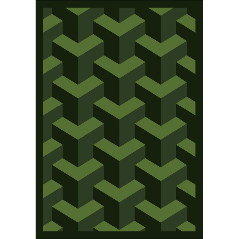 Tapis Whimsy Rooftop, 5 pi 4 po x 7 pi 8 po