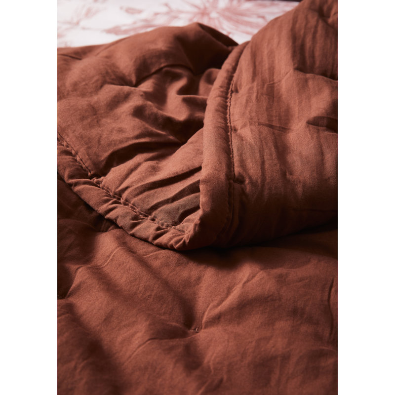 Ruth Throw Blanket, Brown, W150 x L200cm