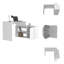 Gingola L-Shaped Computer Desk-695455000-695455001
