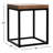 Lenes Solid Wood Top End Table