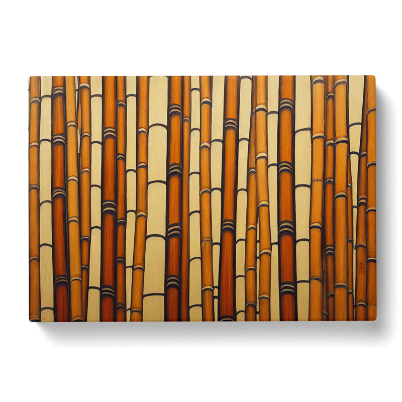 Bright Bamboo Forest - Wrapped Canvas, 50cm H x 76cm W x 3cm D